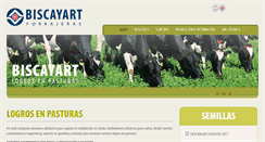Desktop Screenshot of biscayart.com